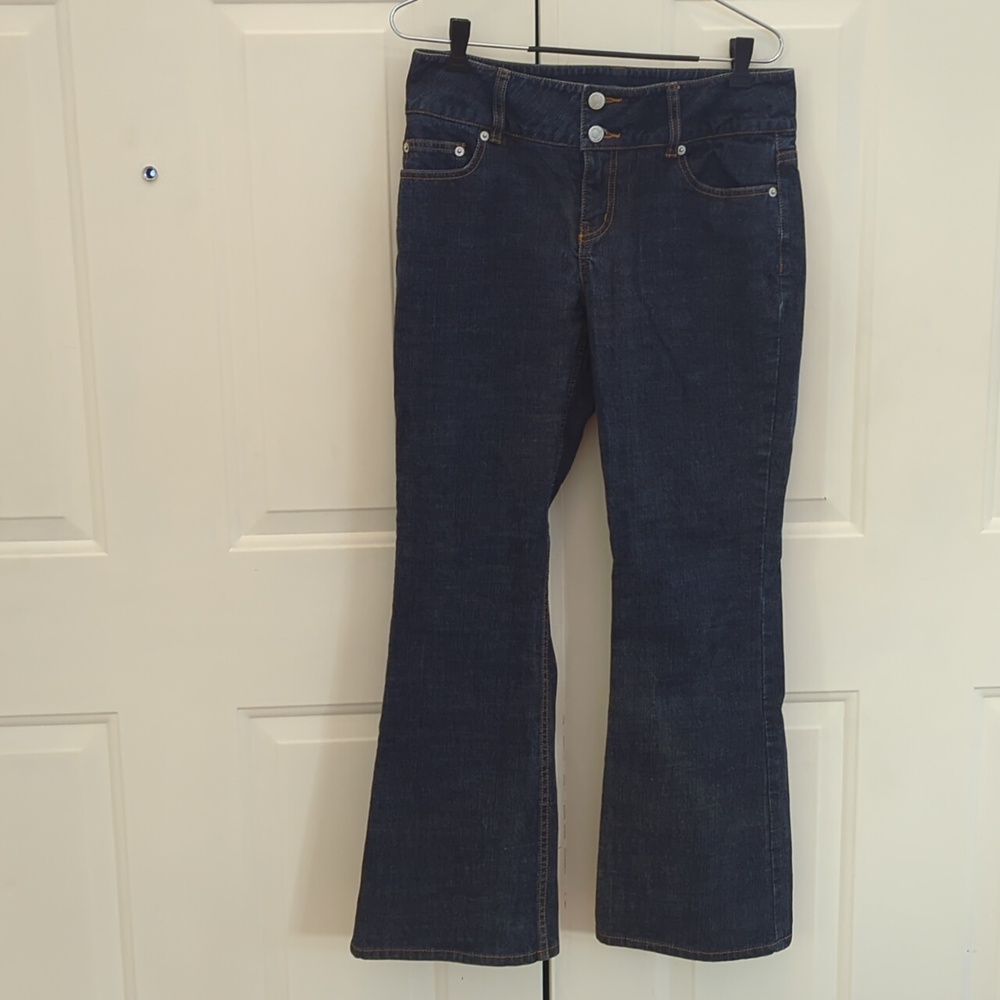 London Women's Jeans stretch Premium Quality Denim-Straight Leg Size 8👖